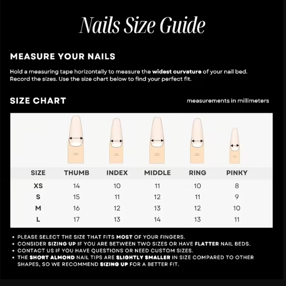 Floral and Glitter Press-On Nail Set - Picture 15 of 16